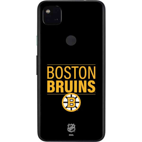 NHL Boston Bruins Lineup Google Pixel 4a Skin